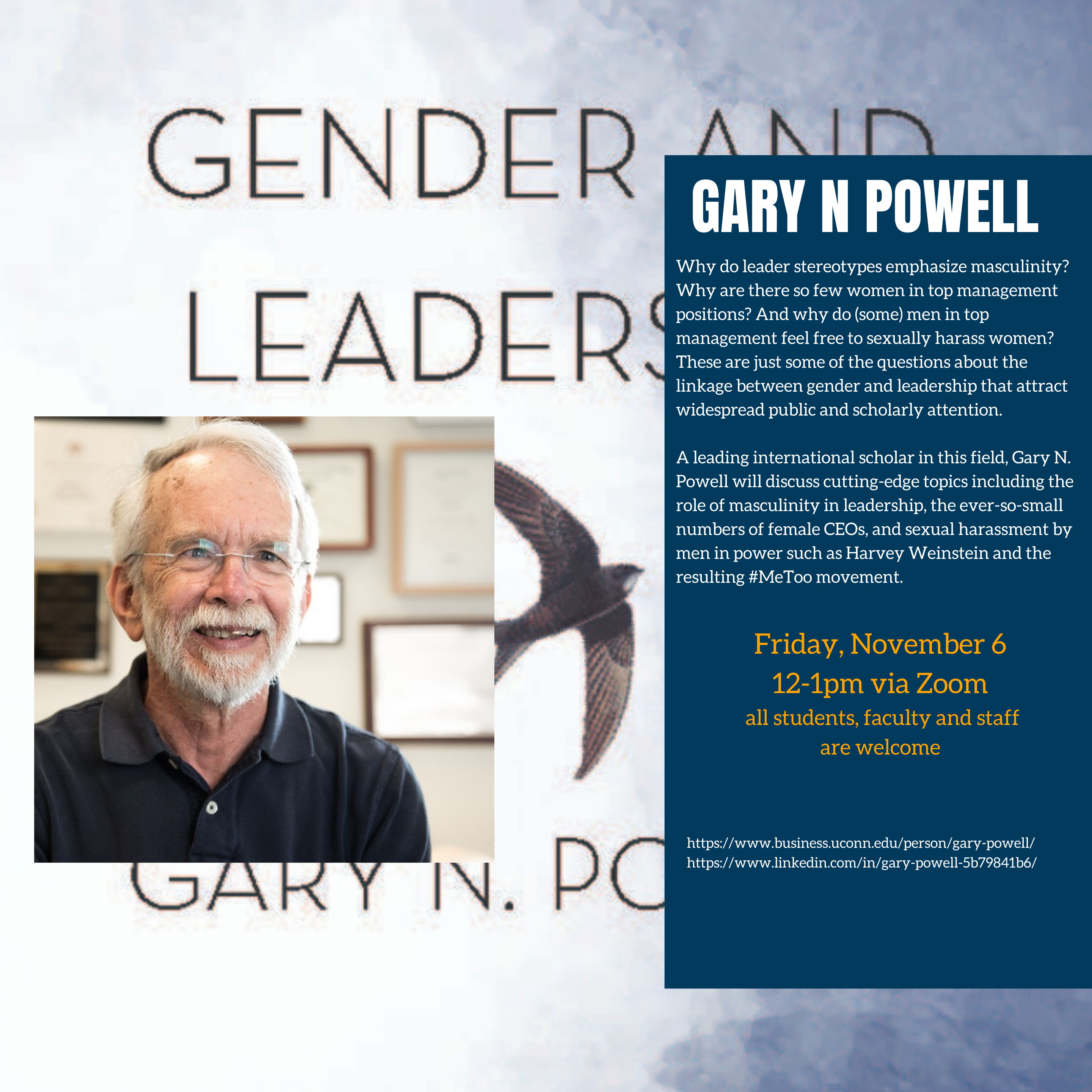 Gender and Leadership: Gary N. Powell, Professor Emeritus of Management, University of Connecticut