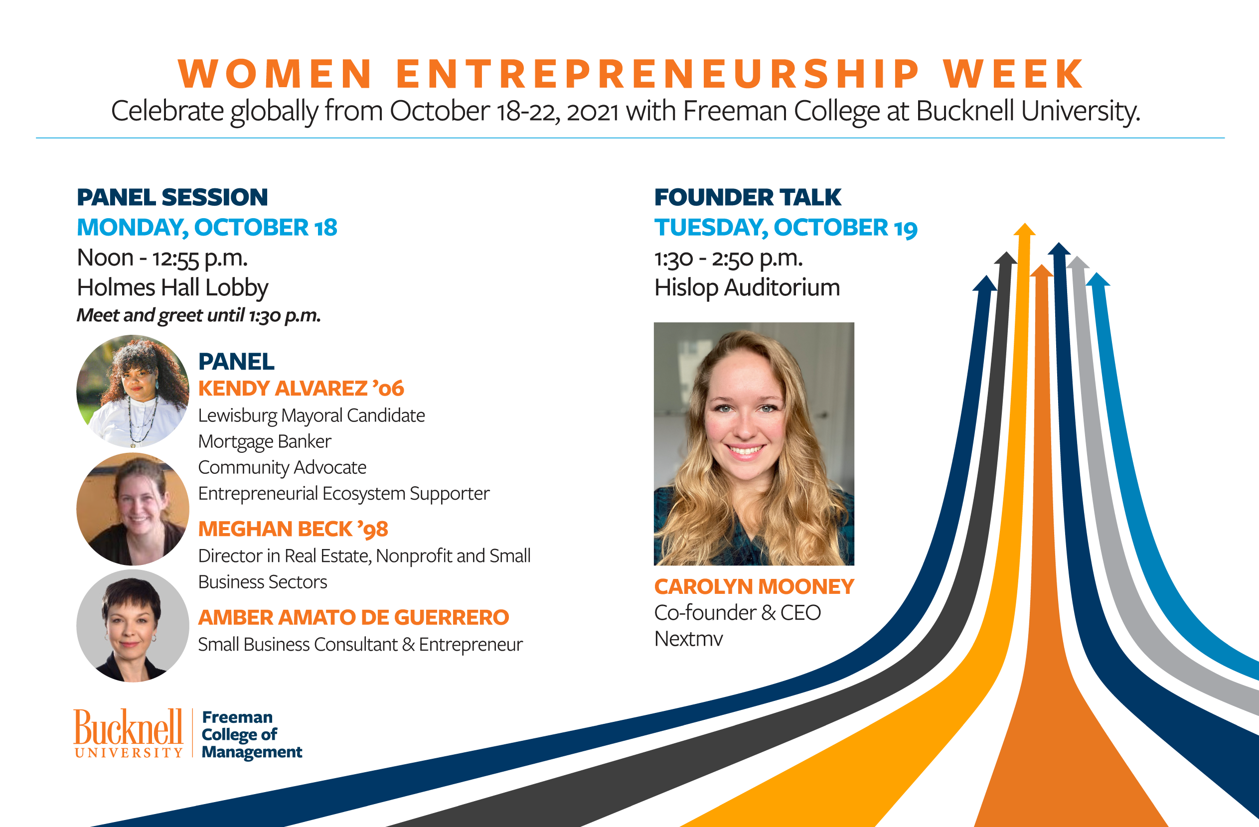 Celebrate global Women’s Entrepreneurship Week with Entrepreneurship Panel on October 18th