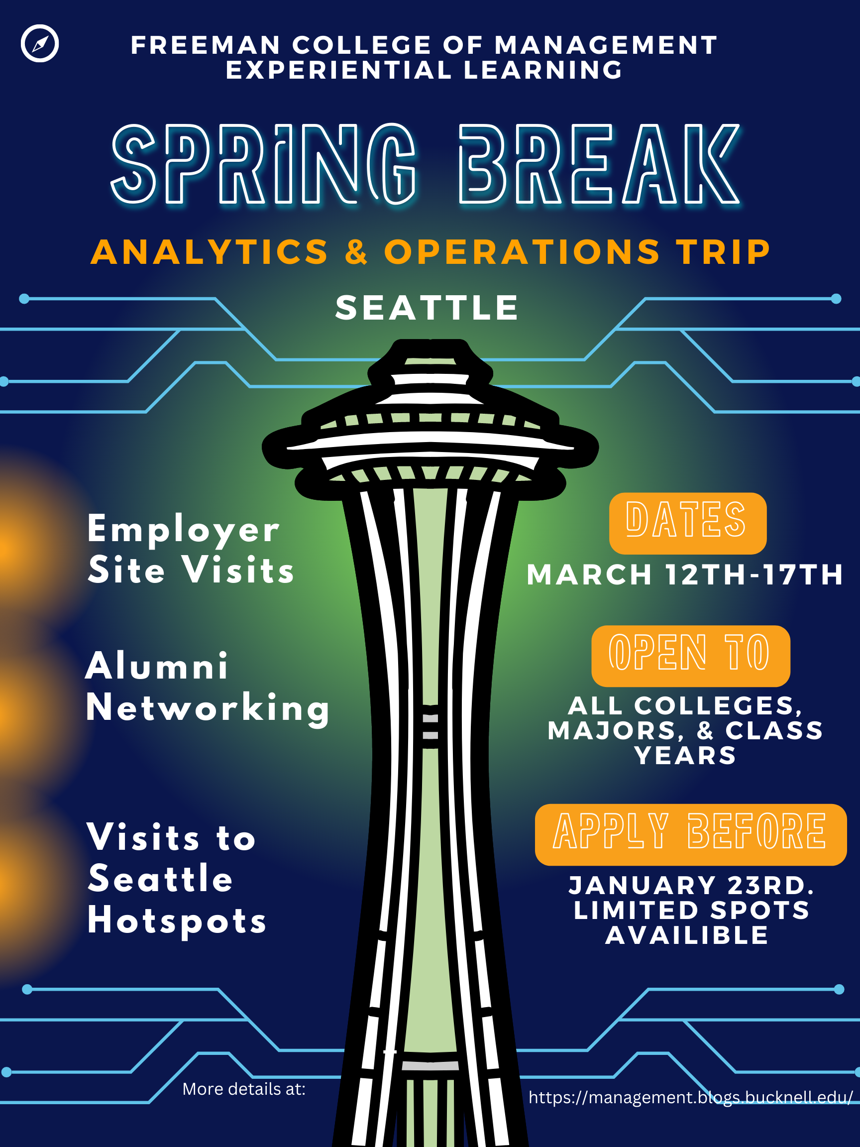 Spring Break Analytics and Operations Trip to Seattle
