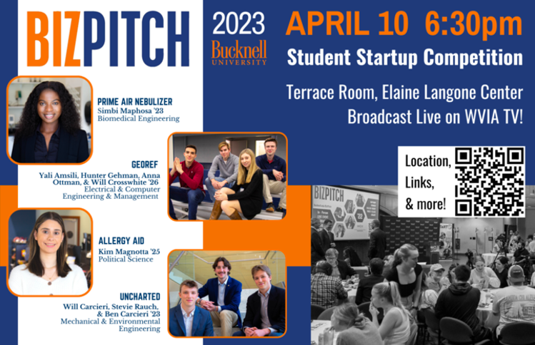 BizPitch 2023 Student Startup Competition, April 10
