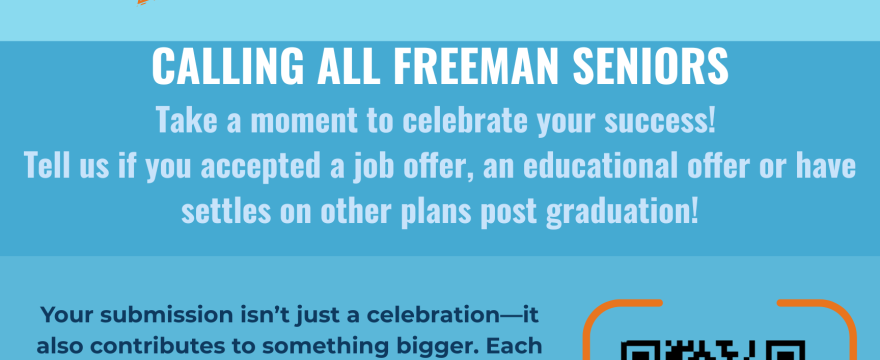 Attention Seniors: Mark the Moment when you know your next step post graduation!