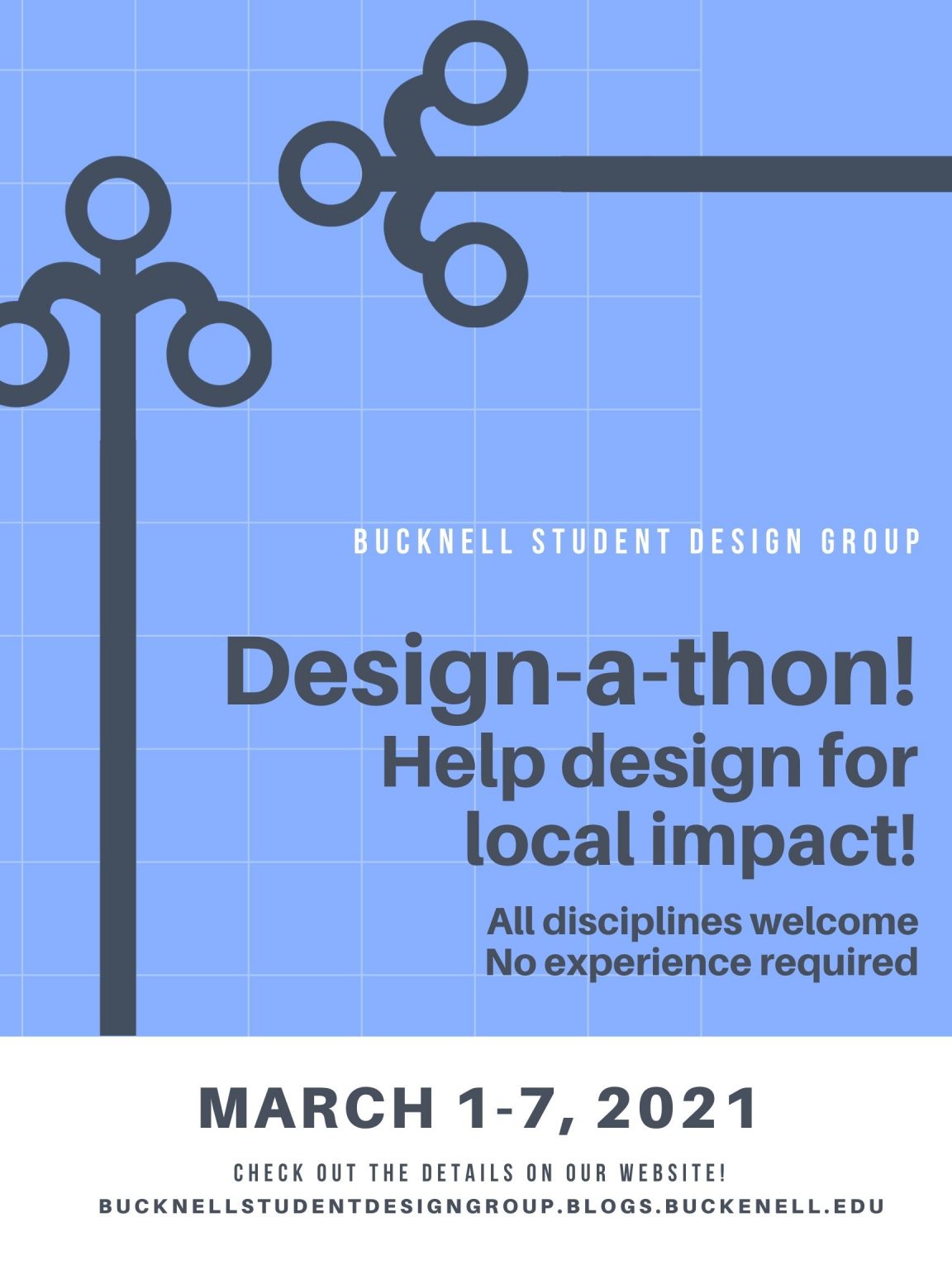 Bucknell Student Design Group presents Design-A-Thon!
