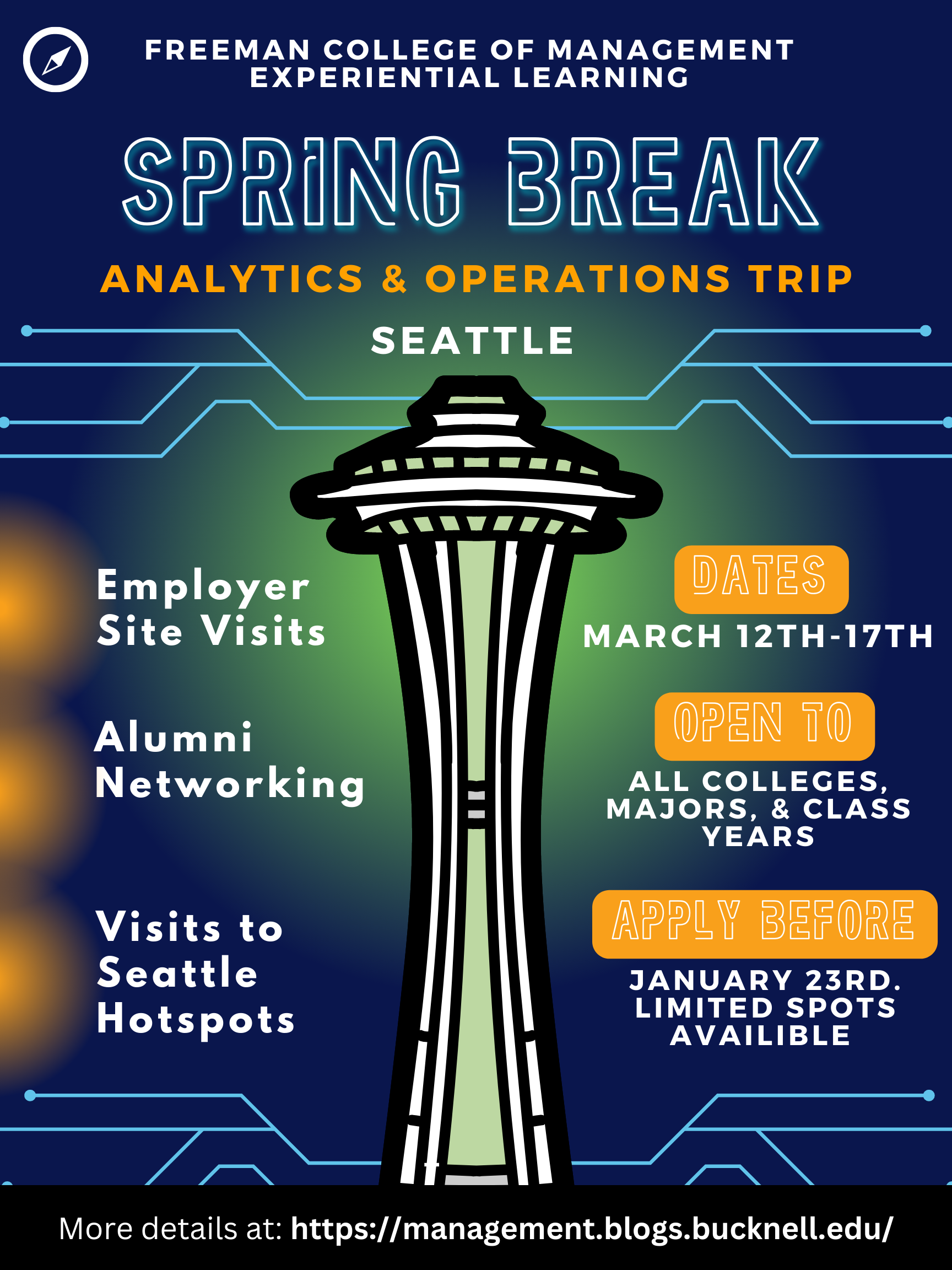 Spring Break Analytics and Operations Trip to Seattle