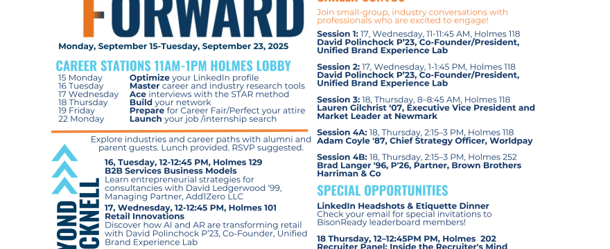 Freeman Forward BEYOND BUCKNELL Sessions