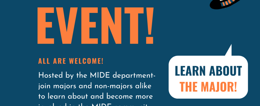 MIDE Department Welcome Event