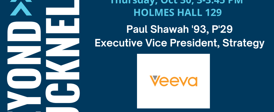 EVP of Strategy at Veeva–here to speak with you!
