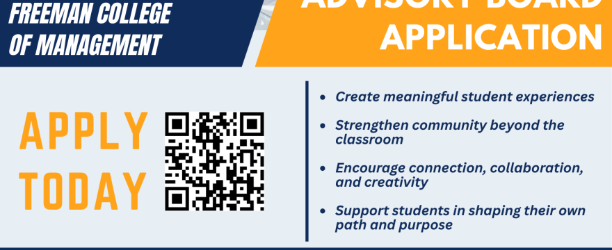 Student Advisory Board Applications Open