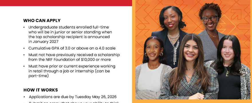 Upcoming Scholarship Info Sessions